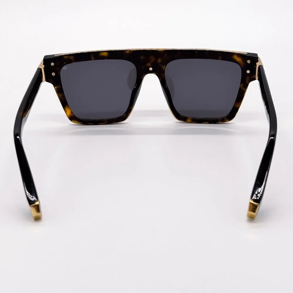 NEW PHILIPP PLEIN ICON SPP108M 0722 HAVANA UNISEX SUNGLASSES PHILIPP PLEIN